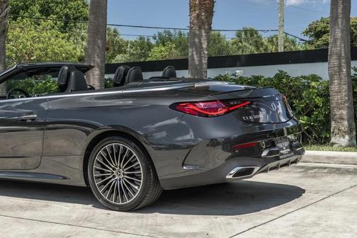 Graphite Grey Metallic 2024 Mercedes-Benz CLE 300 4MATIC Cabriolet