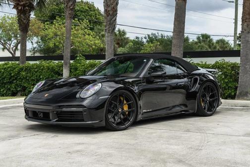 Black 2022 Porsche 911 Turbo S