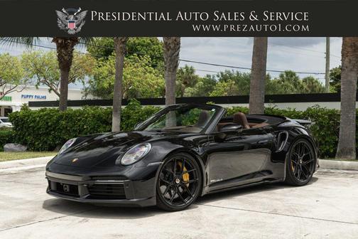 Black 2022 Porsche 911 Turbo S