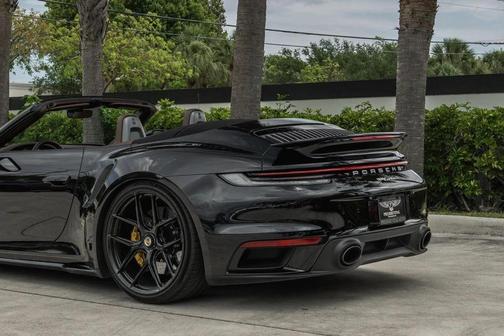 Black 2022 Porsche 911 Turbo S