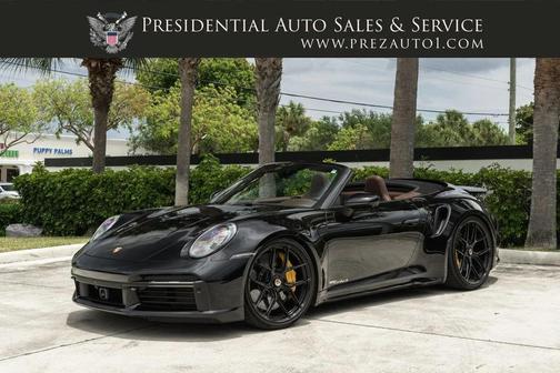 Black 2022 Porsche 911 Turbo S
