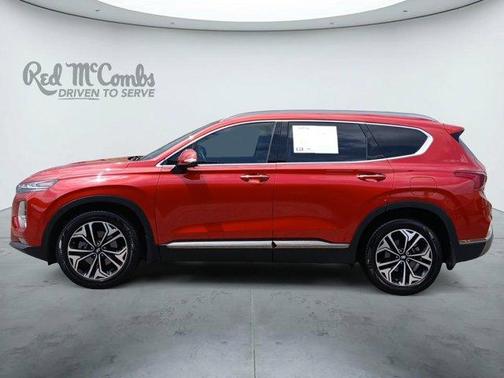 Lava Orange 2020 Hyundai SANTA FE 2.0T Limited