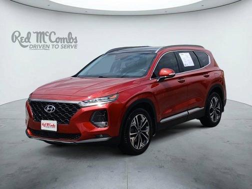Lava Orange 2020 Hyundai SANTA FE 2.0T Limited