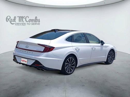 White 2023 Hyundai SONATA Limited