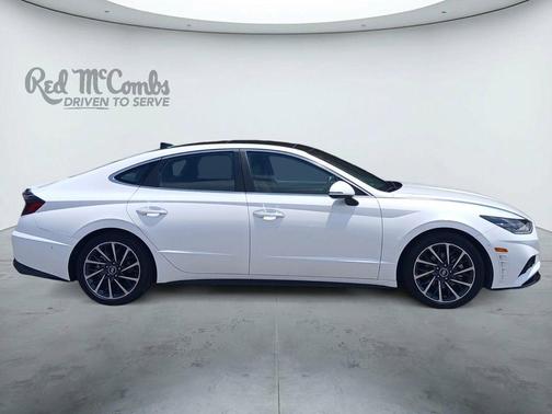 White 2023 Hyundai SONATA Limited