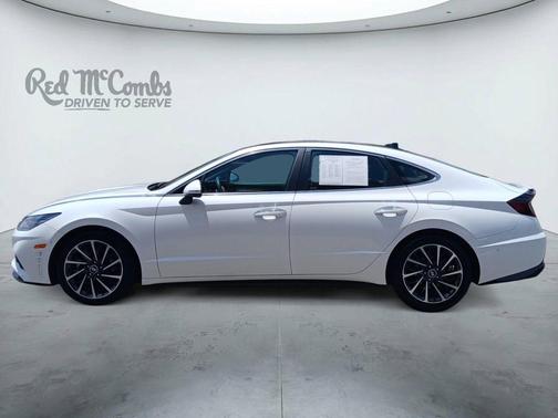 White 2023 Hyundai SONATA Limited