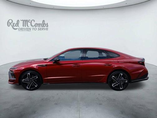Red 2026 Hyundai SONATA N Line