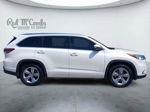 Blizzard Pearl 2015 Toyota Highlander Limited Platinum