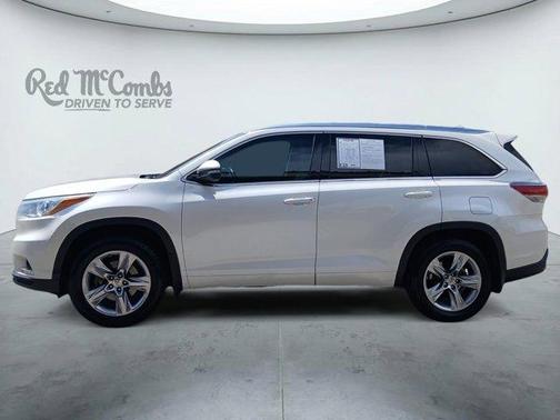 Blizzard Pearl 2015 Toyota Highlander Limited Platinum