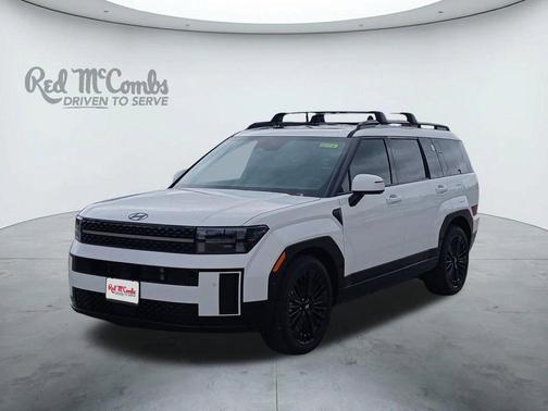 White 2026 Hyundai SANTA FE HEV Calligraphy