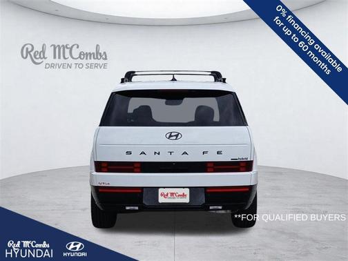 White 2026 Hyundai SANTA FE HEV Calligraphy