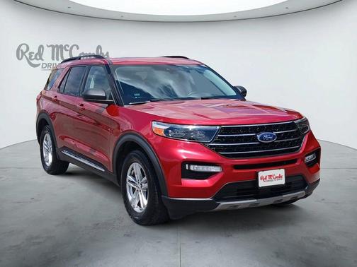 Red Metallic 2020 Ford Explorer XLT
