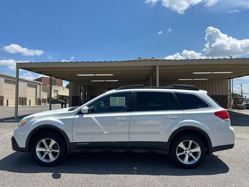 Satin White Pearl 2014 Subaru Outback 2.5i Limited