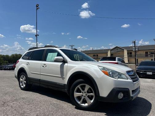 Satin White Pearl 2014 Subaru Outback 2.5i Limited