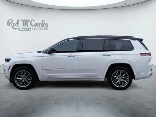 Bright White Clearcoat 2024 Jeep Grand Cherokee L Summit