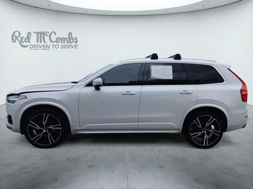 Crystal White Pearl 2019 Volvo XC90 T6 R-Design