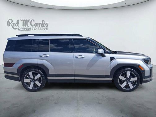 Shimmering Silver 2024 Hyundai SANTA FE HEV Limited