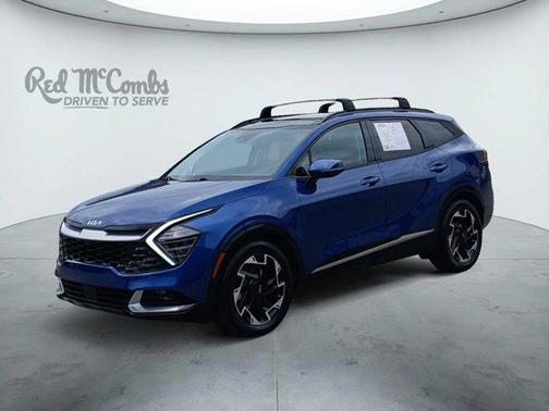 Sapphire Blue 2024 Kia Sportage SX-Prestige