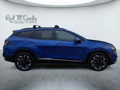 Sapphire Blue 2024 Kia Sportage SX-Prestige