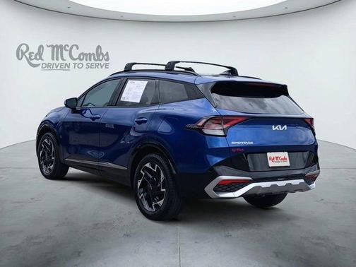 Sapphire Blue 2024 Kia Sportage SX-Prestige