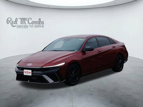 Red 2026 Hyundai ELANTRA N Line