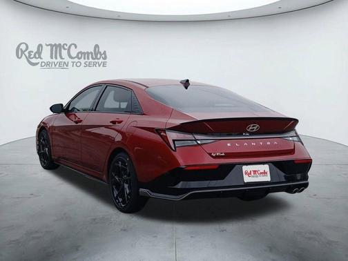 Red 2026 Hyundai ELANTRA N Line