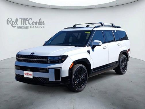 White 2026 Hyundai SANTA FE HEV Calligraphy