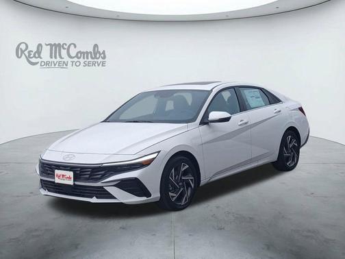White 2025 Hyundai ELANTRA HEV Limited
