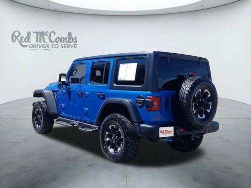 Hydro Blue Pearlcoat 2024 Jeep Wrangler 4xe Rubicon