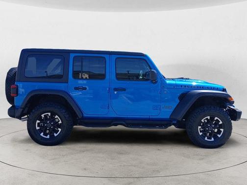 Hydro Blue Pearlcoat 2024 Jeep Wrangler 4xe Rubicon