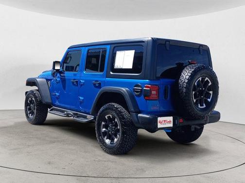 Hydro Blue Pearlcoat 2024 Jeep Wrangler 4xe Rubicon