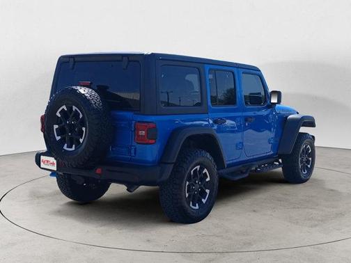 Hydro Blue Pearlcoat 2024 Jeep Wrangler 4xe Rubicon