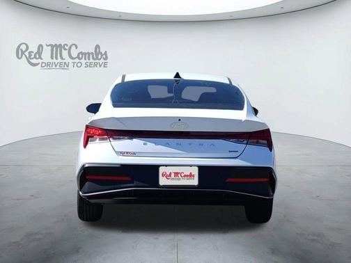 White 2026 Hyundai ELANTRA HEV Blue