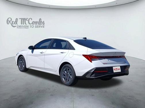White 2026 Hyundai ELANTRA HEV Blue