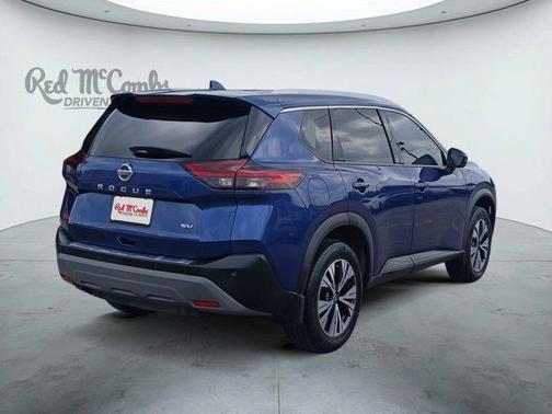 Caspian Blue 2021 Nissan Rogue SV