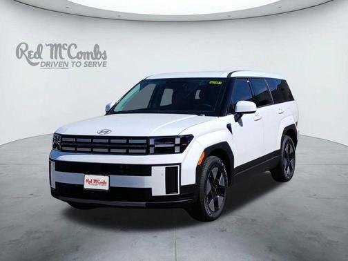 White 2026 Hyundai SANTA FE HEV SE