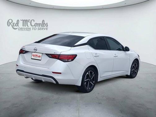 Aspen White 2024 Nissan Sentra SV