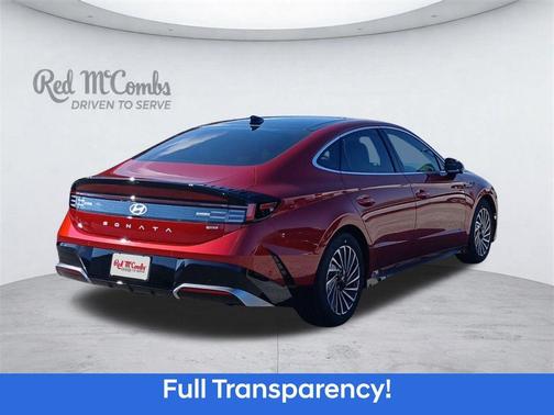 Red 2026 Hyundai SONATA Hybrid Limited