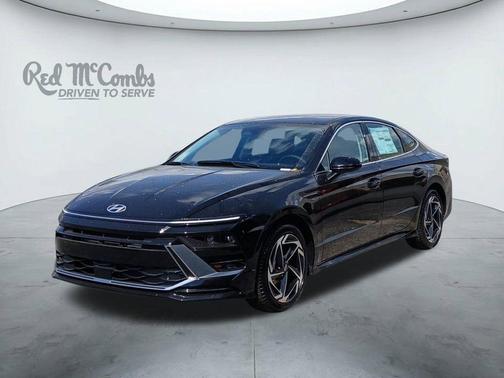 Black 2026 Hyundai SONATA SEL Sport