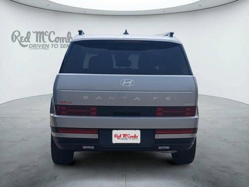 Shimmering Silver 2025 Hyundai SANTA FE HEV Limited