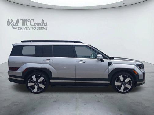 Shimmering Silver 2025 Hyundai SANTA FE HEV Limited
