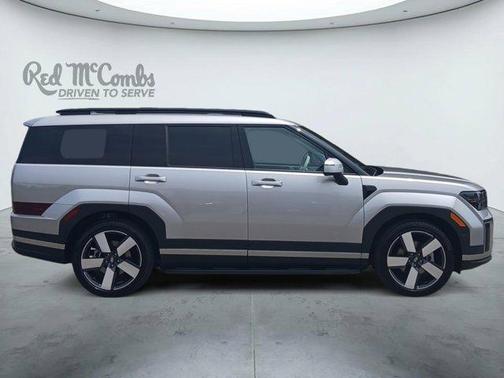 Shimmering Silver 2025 Hyundai SANTA FE HEV Limited