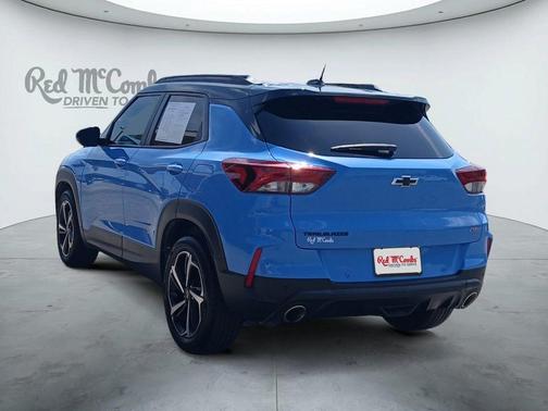 Blue 2023 Chevrolet Trailblazer RS