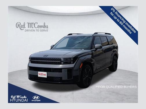 Hampton Gray 2026 Hyundai SANTA FE HEV Calligraphy