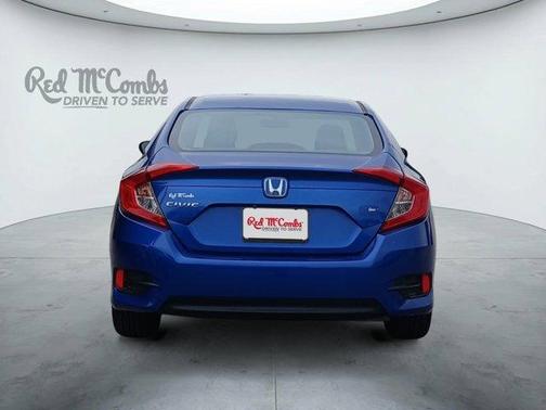 Cosmic Blue Metallic 2018 Honda Civic LX