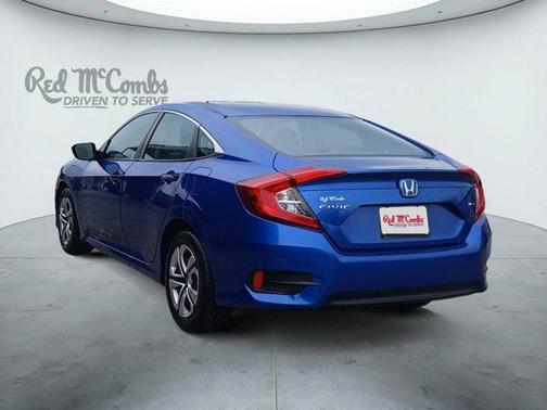 Cosmic Blue Metallic 2018 Honda Civic LX