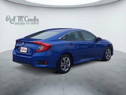 Cosmic Blue Metallic 2018 Honda Civic LX