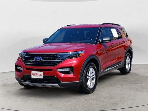 Rapid Red Metallic Tinted Clearcoat 2020 Ford Explorer XLT