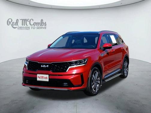 Runway Red 2023 Kia Sorento Plug-In Hybrid SX Prestige