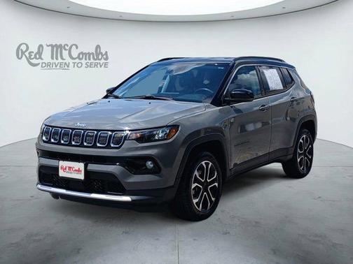 Sting Gray Clearcoat 2022 Jeep Compass Limited